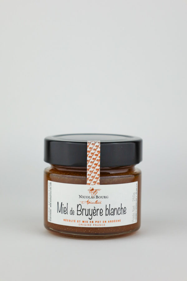 Miel de Bruyère blanche Nicolas Bourg Apiculture